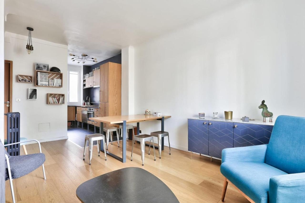 Comfortable For 4 In La Villette Paris